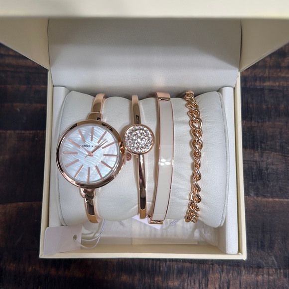 Anne Klein Bracelet and Watch Set - Picture 4 of 5